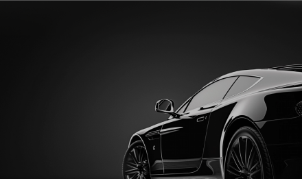 MANSORY vehicle lit against a dark background