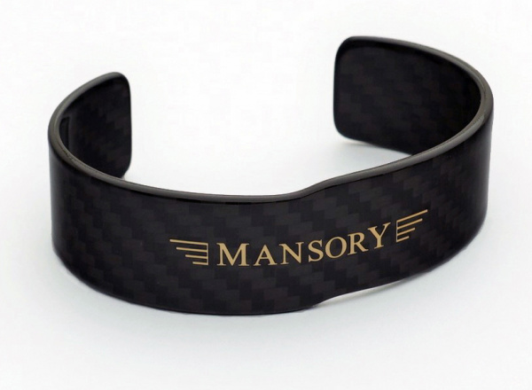 Bracelet with Golden Mansory Logo - XL