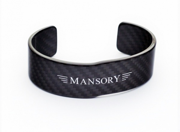 Bracelet with Silver Mansory Logo - XL