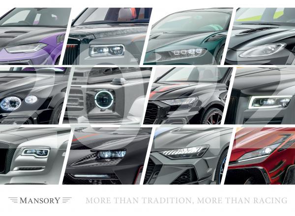 The MANSORY 2022 Calendar Annual Limited Edition