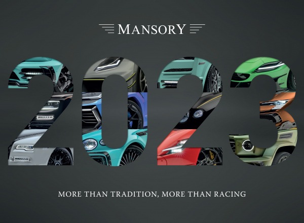 The MANSORY 2023 Calendar Annual Limited Edition