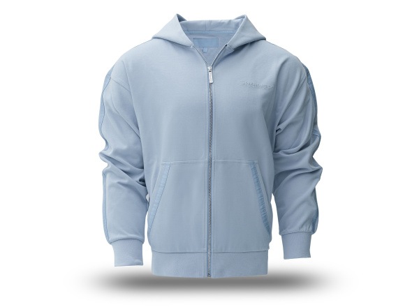 charles blue mansory hoodie with zip